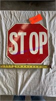 Farm Bureau / stop sign - tin sign - 15”x15”