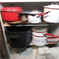 Enamelware Pots & Pans