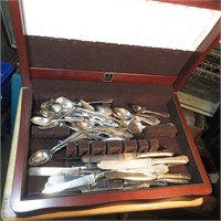 Birk's Box & Misc. Silver Plate