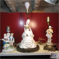 Vintage Figural Lamps