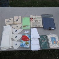 Linen Napkins &  Pillow Cases