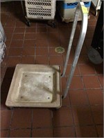 Rolling Cart for dishwasher racks