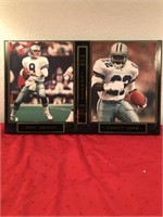 Troy Aikman and Emmit Smith 1990  All Pro P