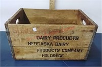 Antique Holdrege Dairy Crate