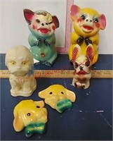 Chalkware Animals