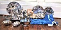 Silverplate and Silver Finish Servers