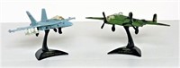 Two Maisto Die Cast Plane Models