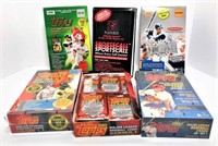 Boxes of Packaged Baseball Cards