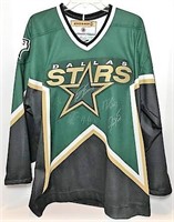 Signed Dallas Stars Jersey Size L