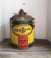 Pennzoil motor oil can