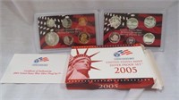 2005 US MINT SILVER PROOF SET