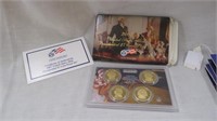 2007 US MINT PRESIDENTIAL $1 COIN PROOF SET