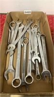 Craftsman and misc wrenches and racks