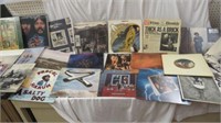 23PC SELECTION OF CLASSIC ROCK LP'S