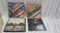 4PC SELECTION OF BEATLES AND BEATLES RELATED LP'S