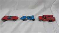 3PC VINTAGE HOT WHEELS RED LINE CARS 2.75"