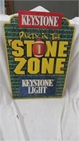 METAL KEYSTONE LIGHT "PARTY IN THE STONE ZONE"
