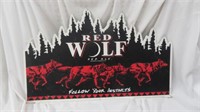 METAL RED WOLF - RED ALE FOLLOW YOUR INSTINCTS