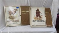 PAIR OF CHARACTER SKETCHES BOOKS THAT