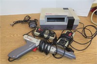 Vintage Nintendo Game System & Controllers