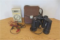 Vintage Empire Binoculars & Untested Beckman Teste