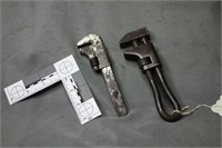 Two (2) small adjustable wrenches