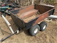 T.A. Dump trailer made by Creekbank welding