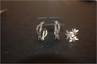 Marcasite Ring & Earrings