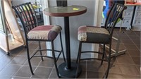 Table and 2 chairs