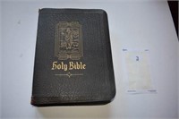 1952 Holly Bible As Found