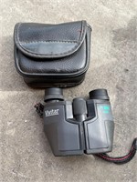 Vivitar PV Series 8X22 Binoculars w/Leather Case