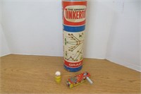 Vintage Tinker Toys in Orig Box, Noise Maker & FP