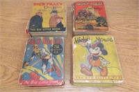 Vintage Big Little Books Mickey Mouse + see cond