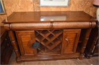 Cindy Crawford Sideboard w/Wine Rack