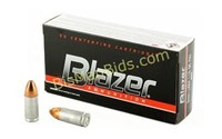 BLAZER 9MM 115GR FMJ - 50 Rds