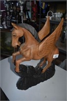 Pegasus Hand Carved