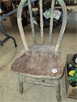 SM. CHILDS WOOD CHAIR