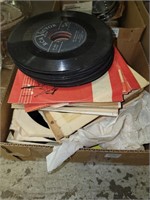 LG. LOT OF 45 RPM RECORDS