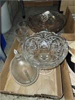 HEN ON NEST, COMPOTES & OTHER GLASSWARE