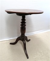 Two round topped tables, c.1840
