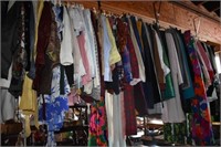 Large Lot of Clothes on Right