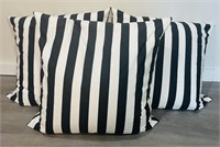 Cabana Striped Accent Pillows