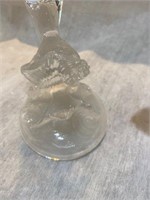 vintage glass crystal dolphin and eagle