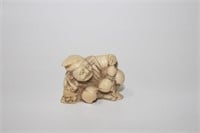 antique ivory natsuki japanese figure