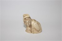 antique ivory natsuki japanese figure