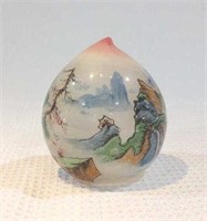 chinese small handpainted dome