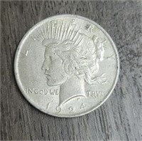 1924-P Peace Dollar