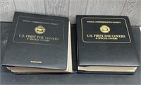 (2) Binders of U.S. First Day Stamp Covers