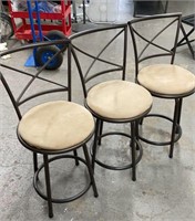 (3) Barstool Chairs