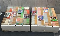 (2) Boxes of Assorted Football Cards